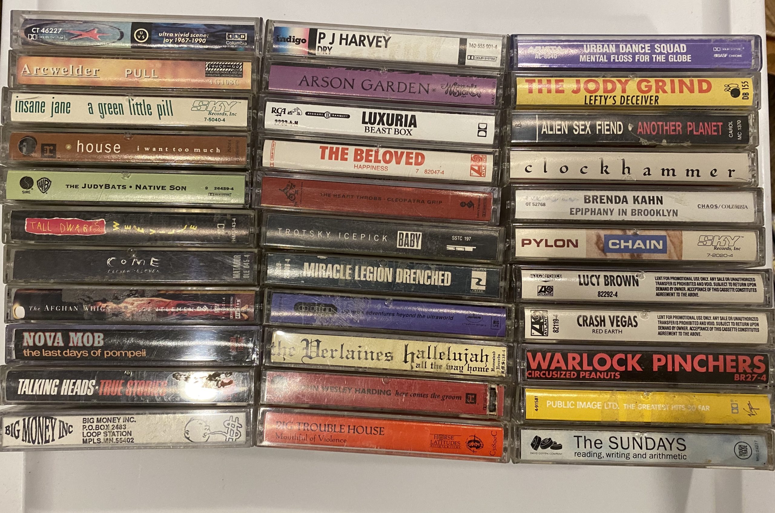 Cassette tape purchases influenced by Noise