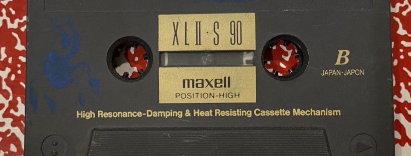 Maxell XLII-S (1985)  Maxell, Cassette tapes, Audio tape