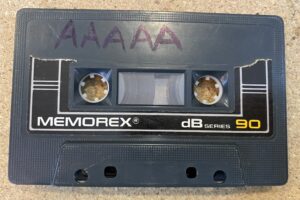 side AAAAAAA of Craig Stinson mix tape for PJ